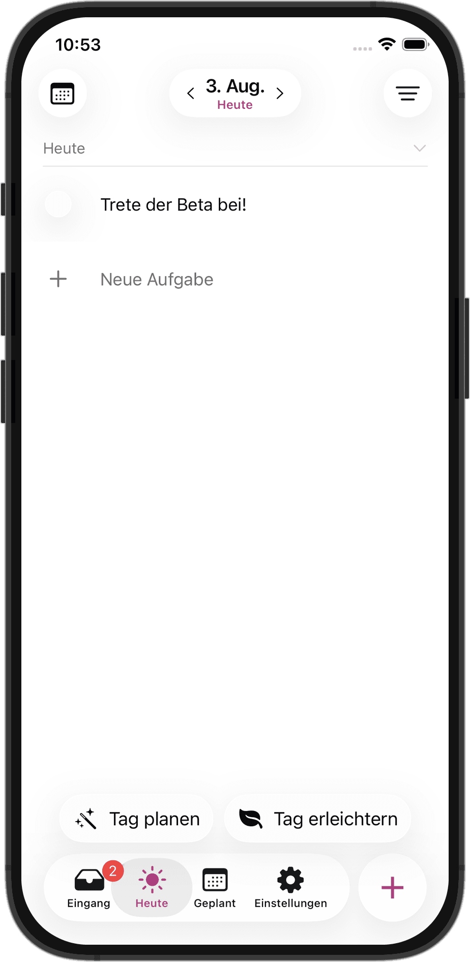 jessie app showing scheduled tasks with voice recording