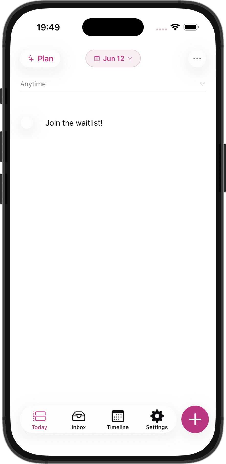 Jessie app showing scheduled tasks with voice recording