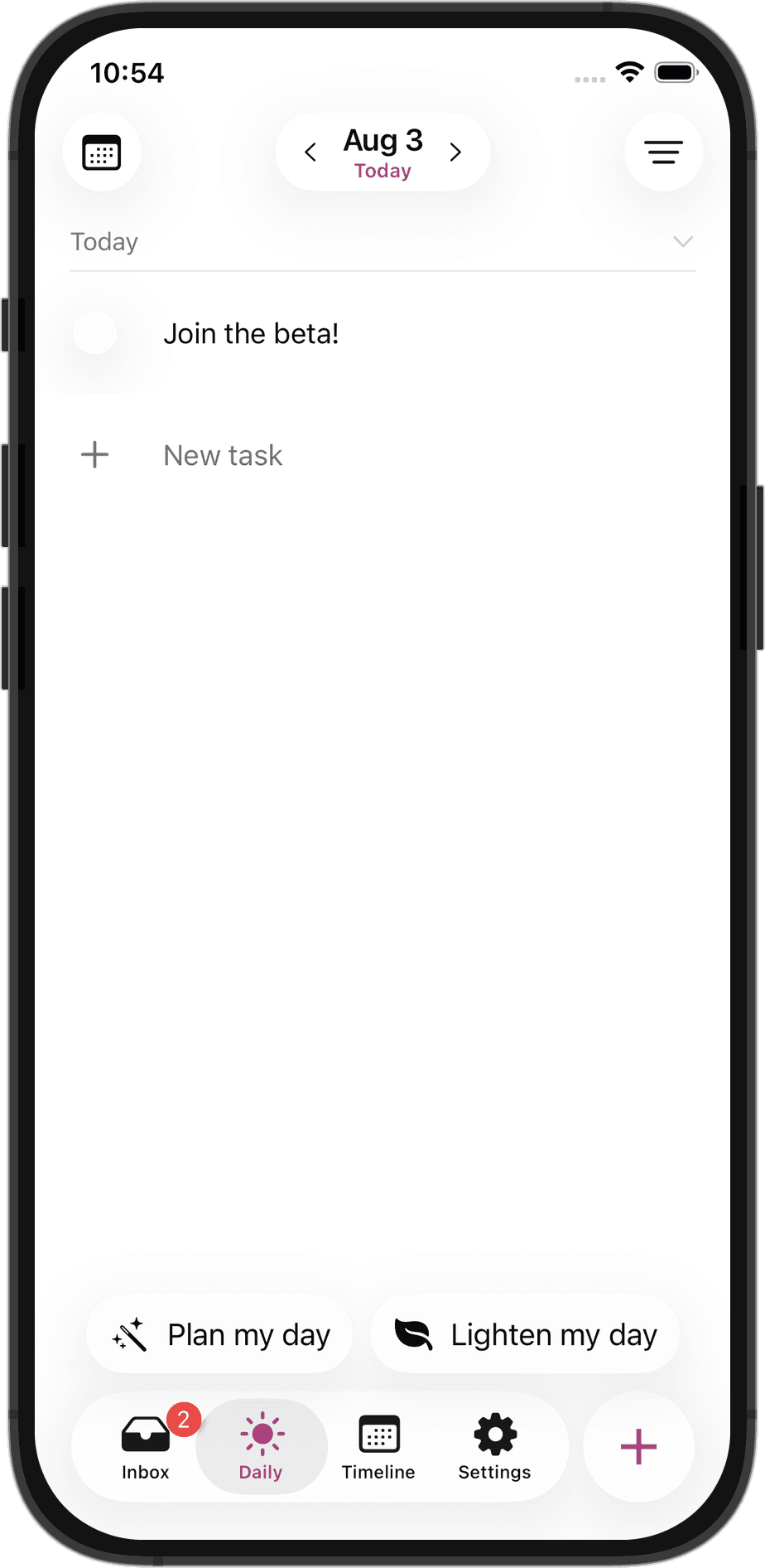 jessie app showing scheduled tasks with voice recording